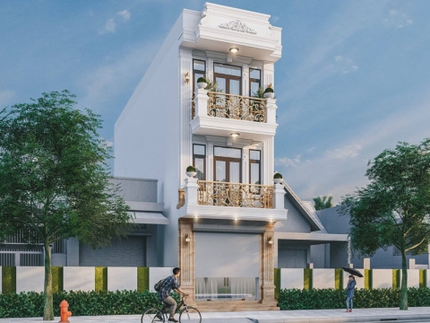 Thi công xây dựng nhà phố Chị Lan Tây Thạnh